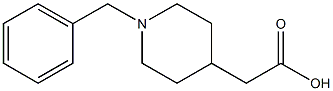 2-(1-benzylpiperidin-4-yl)acetic acid Structure