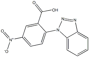 2-(1H-1,2,3-benzotriazol-1-yl)-5-nitrobenzoic acid Structure