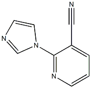 2-(1H-imidazol-1-yl)pyridine-3-carbonitrile Structure