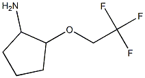 2-(2,2,2-trifluoroethoxy)cyclopentanamine 구조식 이미지