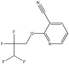 2-(2,2,3,3-tetrafluoropropoxy)pyridine-3-carbonitrile 구조식 이미지