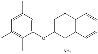 2-(2,3,5-trimethylphenoxy)-1,2,3,4-tetrahydronaphthalen-1-amine Structure