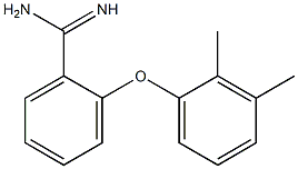 2-(2,3-dimethylphenoxy)benzene-1-carboximidamide Structure