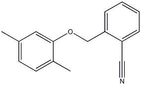 2-(2,5-dimethylphenoxymethyl)benzonitrile Structure