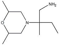 2-(2,6-dimethylmorpholin-4-yl)-2-methylbutan-1-amine Structure
