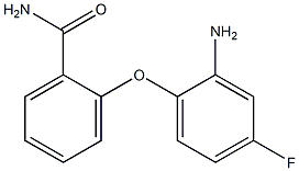 2-(2-amino-4-fluorophenoxy)benzamide 구조식 이미지