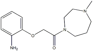 2-(2-aminophenoxy)-1-(4-methyl-1,4-diazepan-1-yl)ethan-1-one 구조식 이미지