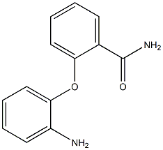 2-(2-aminophenoxy)benzamide 구조식 이미지