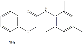 2-(2-aminophenoxy)-N-(2,4,6-trimethylphenyl)acetamide Structure