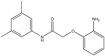 2-(2-aminophenoxy)-N-(3,5-dimethylphenyl)acetamide Structure