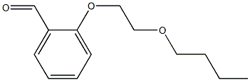 2-(2-butoxyethoxy)benzaldehyde Structure