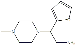 2-(2-furyl)-2-(4-methylpiperazin-1-yl)ethanamine Structure