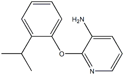 2-(2-isopropylphenoxy)pyridin-3-amine Structure