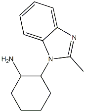 2-(2-methyl-1H-1,3-benzodiazol-1-yl)cyclohexan-1-amine Structure