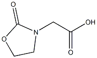 2-(2-oxo-1,3-oxazolidin-3-yl)acetic acid 구조식 이미지