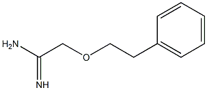 2-(2-phenylethoxy)ethanimidamide Structure