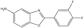 2-(3,4-difluorophenyl)-1,3-benzoxazol-5-amine 구조식 이미지