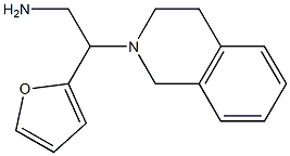 2-(3,4-dihydroisoquinolin-2(1H)-yl)-2-(2-furyl)ethanamine Structure