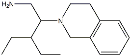 2-(3,4-dihydroisoquinolin-2(1H)-yl)-3-ethylpentan-1-amine Structure