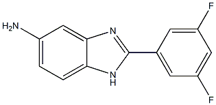 2-(3,5-difluorophenyl)-1H-benzimidazol-5-amine Structure