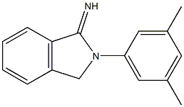 2-(3,5-dimethylphenyl)-2,3-dihydro-1H-isoindol-1-imine Structure