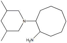 2-(3,5-dimethylpiperidin-1-yl)cyclooctan-1-amine Structure
