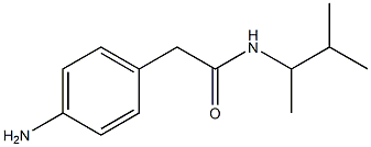 2-(4-aminophenyl)-N-(3-methylbutan-2-yl)acetamide 구조식 이미지