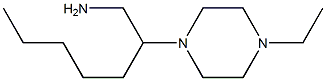 2-(4-ethylpiperazin-1-yl)heptan-1-amine 구조식 이미지