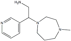 2-(4-methyl-1,4-diazepan-1-yl)-2-(pyridin-3-yl)ethan-1-amine 구조식 이미지