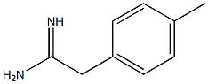 2-(4-methylphenyl)ethanimidamide 구조식 이미지