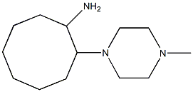 2-(4-methylpiperazin-1-yl)cyclooctanamine Structure