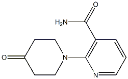 2-(4-oxopiperidin-1-yl)nicotinamide 구조식 이미지