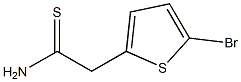 2-(5-bromothiophen-2-yl)ethanethioamide Structure