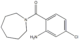 2-(azepan-1-ylcarbonyl)-5-chloroaniline 구조식 이미지