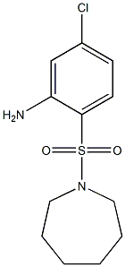 2-(azepane-1-sulfonyl)-5-chloroaniline Structure