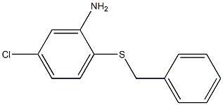 2-(benzylsulfanyl)-5-chloroaniline Structure