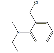 2-(chloromethyl)-N-methyl-N-(propan-2-yl)aniline Structure