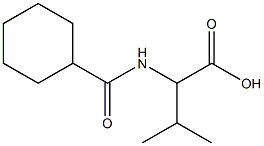 2-(cyclohexylformamido)-3-methylbutanoic acid Structure