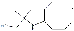 2-(cyclooctylamino)-2-methylpropan-1-ol 구조식 이미지