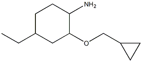 2-(cyclopropylmethoxy)-4-ethylcyclohexan-1-amine 구조식 이미지
