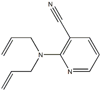 2-(diallylamino)nicotinonitrile Structure