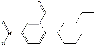 2-(dibutylamino)-5-nitrobenzaldehyde 구조식 이미지
