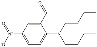 2-(dibutylamino)-5-nitrobenzaldehyde Structure