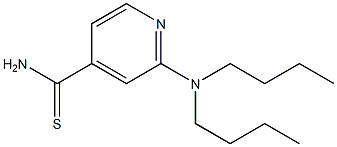 2-(dibutylamino)pyridine-4-carbothioamide Structure