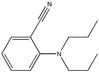 2-(dipropylamino)benzonitrile 구조식 이미지