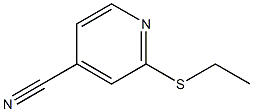 2-(ethylsulfanyl)pyridine-4-carbonitrile 구조식 이미지