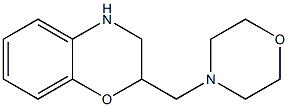 2-(morpholin-4-ylmethyl)-3,4-dihydro-2H-1,4-benzoxazine 구조식 이미지