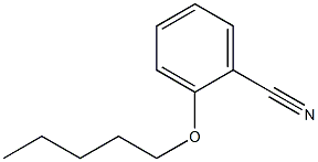 2-(pentyloxy)benzonitrile 구조식 이미지