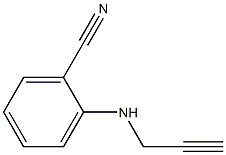2-(prop-2-yn-1-ylamino)benzonitrile Structure