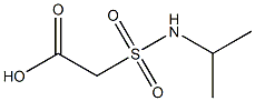 2-(propan-2-ylsulfamoyl)acetic acid Structure